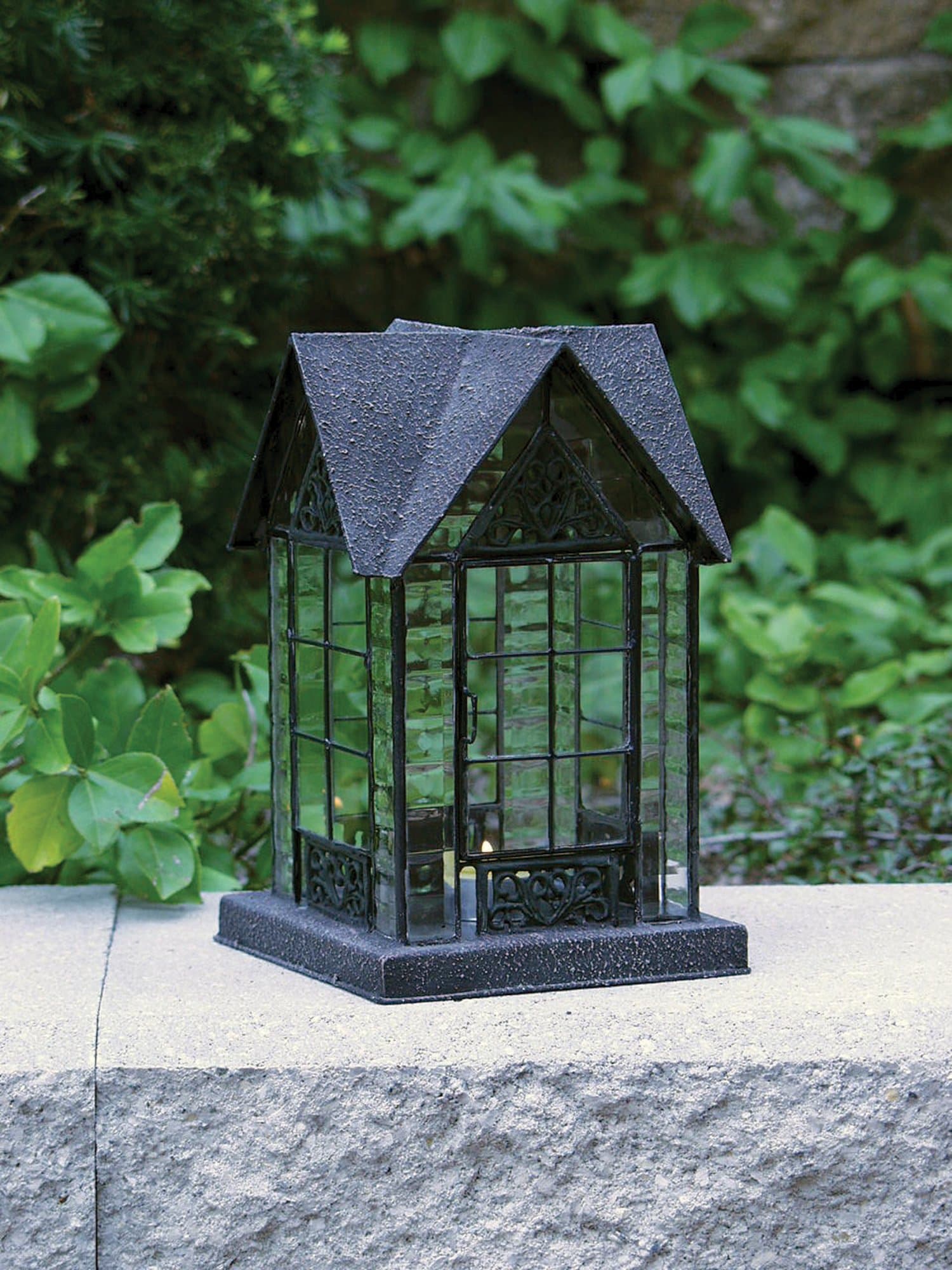 Sugar House Country Style Rustic Lantern Architectural Lantern, Decorative Lantern for Tea Light Candles (Devonshire)