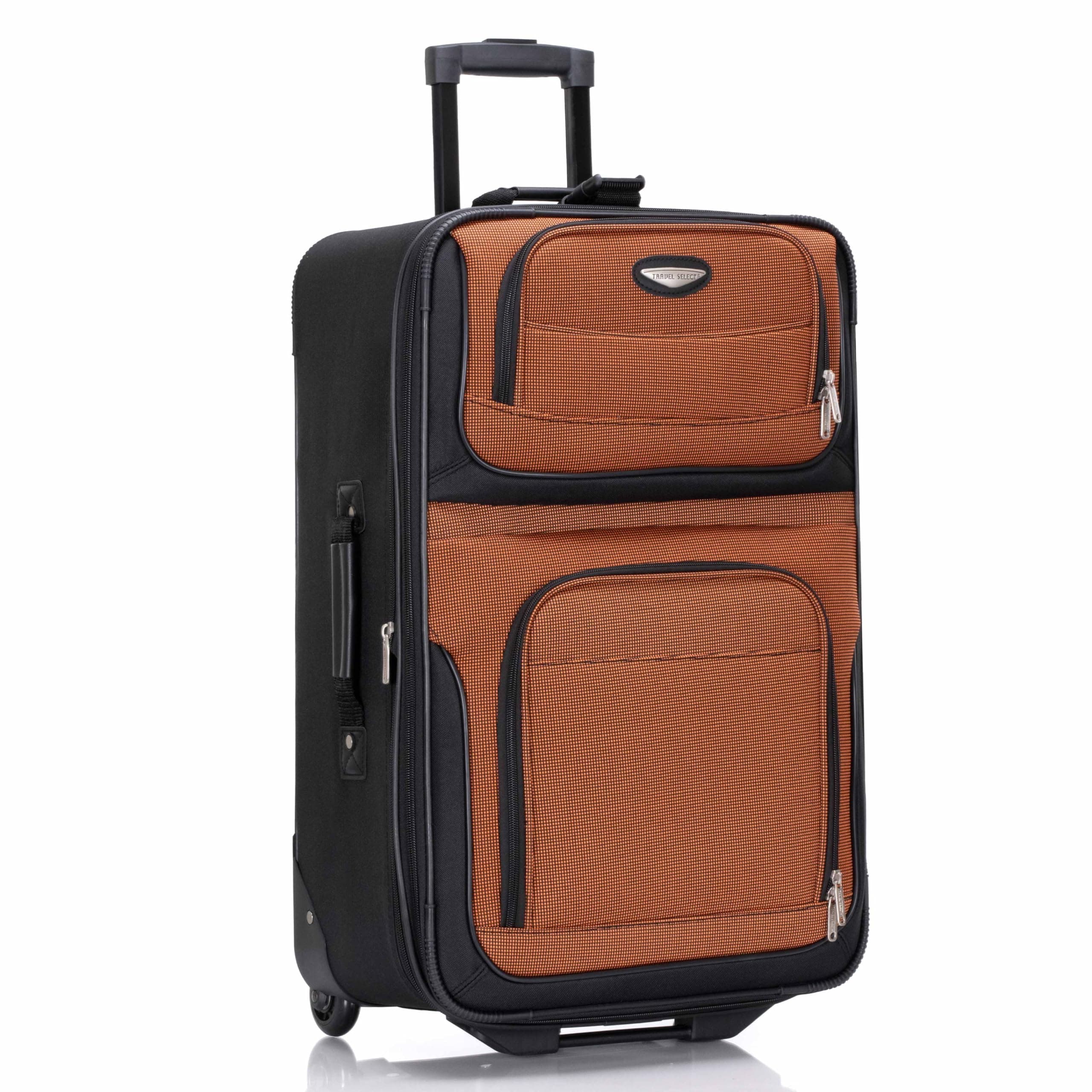 Travel Select Amsterdam Expandable Rolling Upright Luggage, Red, 29 x 17 x 10, Amsterdam Expandable Rolling Upright Luggage
