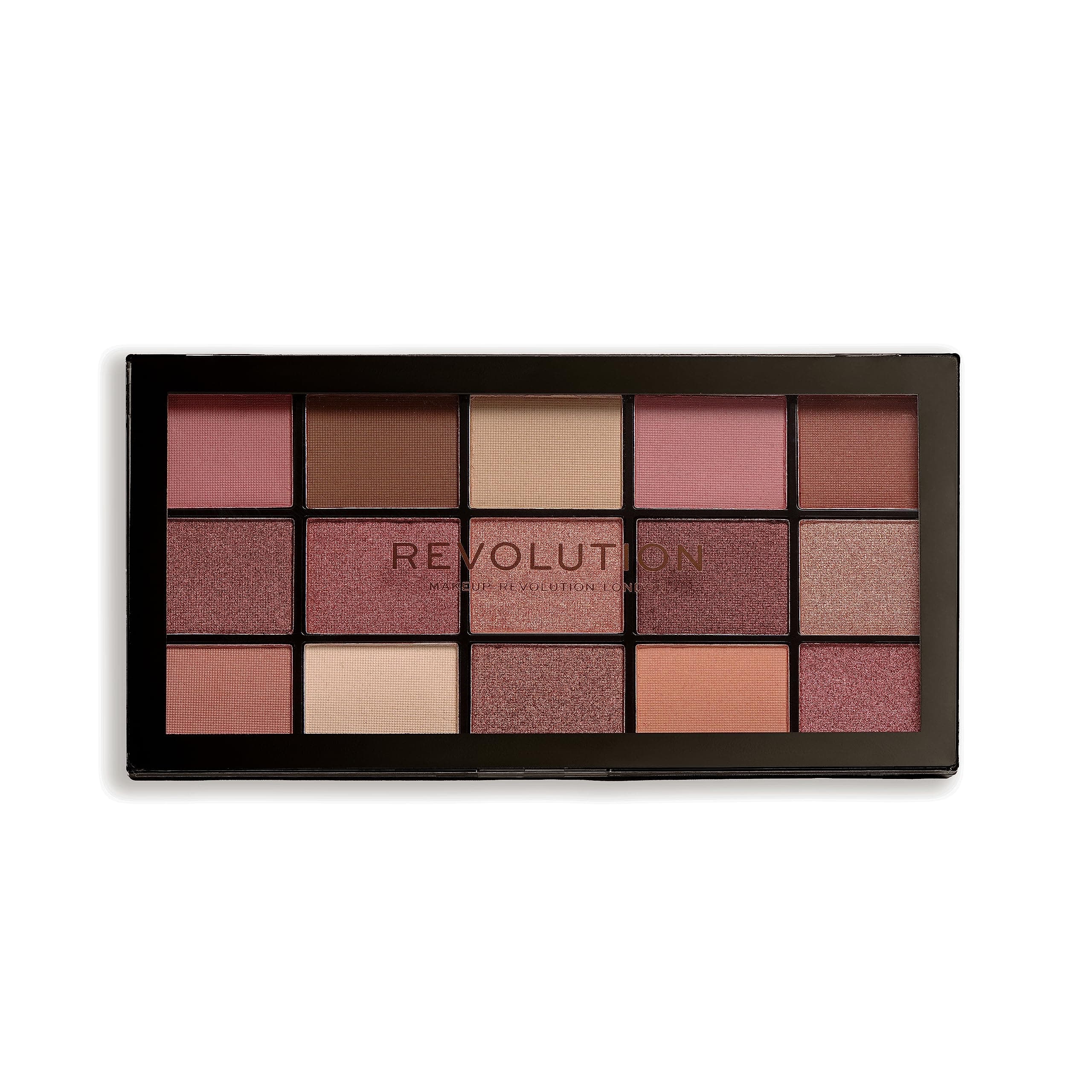 Revolution Reloaded Provocative, 15 Smooth, High-Pigment, Long-Lasting Shades, Vegan & Cruelty-Free