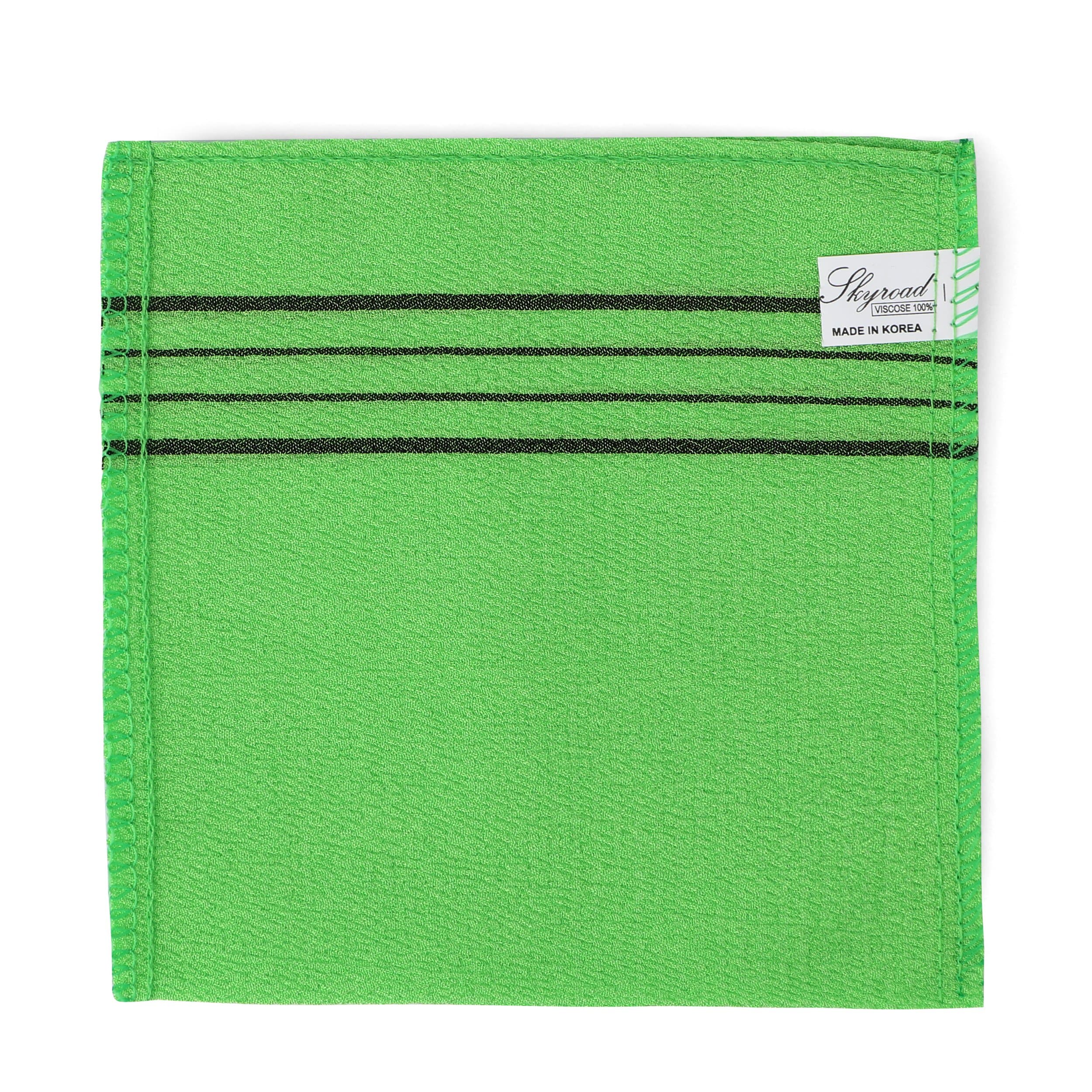 Skyroad(TM) Exfoliating Scrub Bath Mitten (Made in Korea) Large size (15cm x 16.5cm) (8)