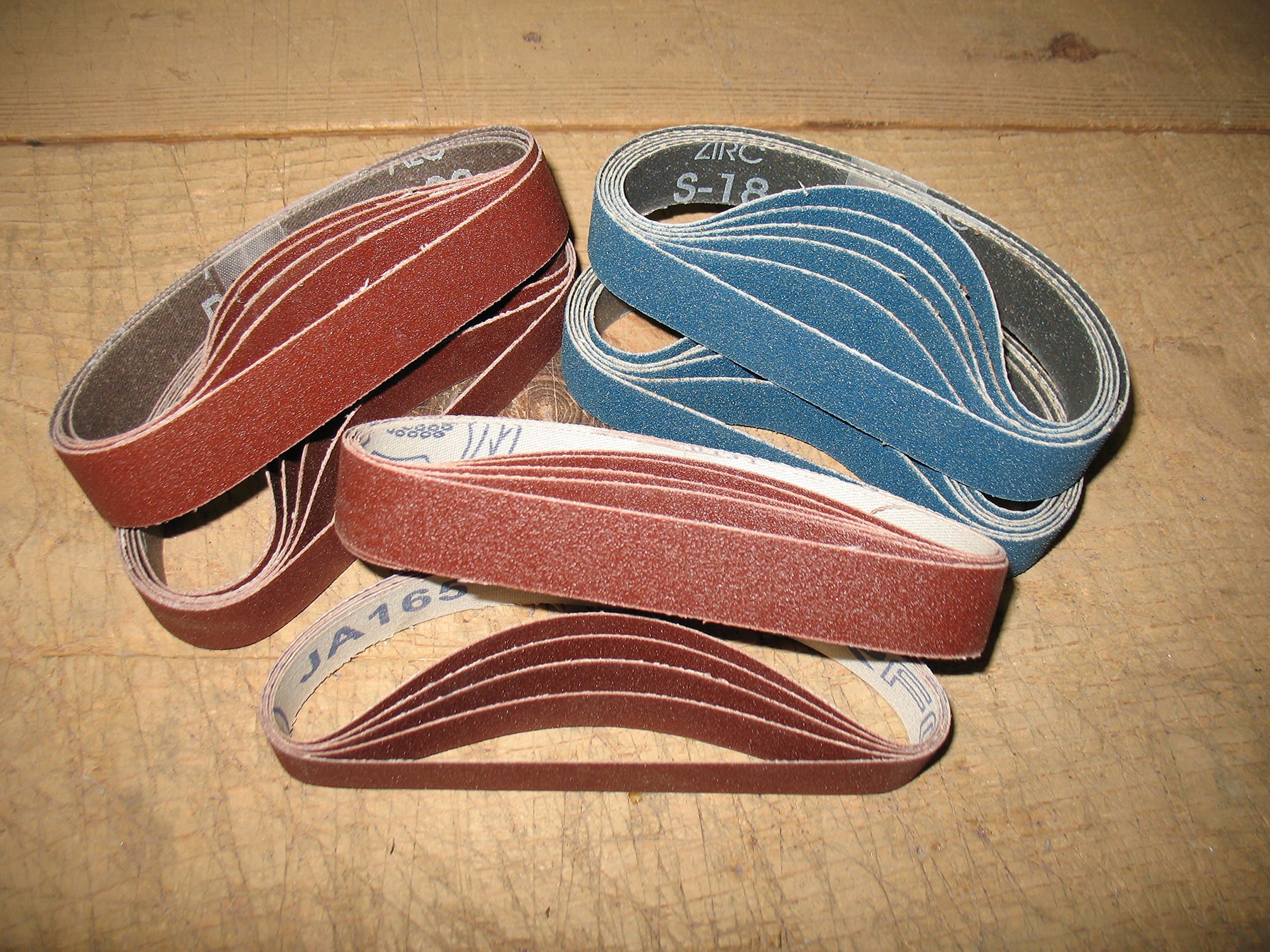 3/4X12 COARSE GRIT Thirty Piece Belt Assortment-(Compatible with Work Sharp Ken Onion Knife & Tool Sharpener)