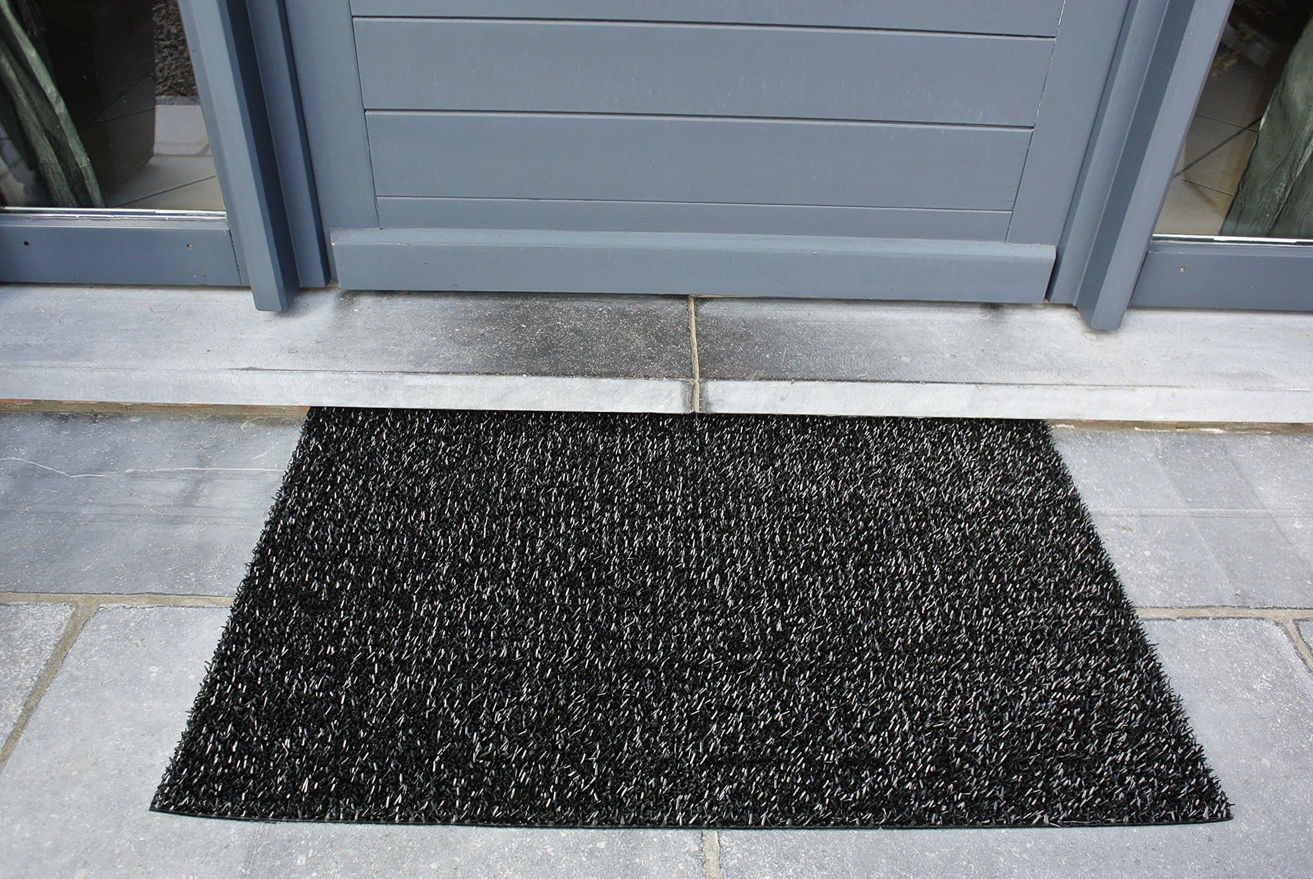 AstroTurf10187325FG 55 x 90 cm Classic High Performance Outdoor Scraper Doormat - Beautiful Black