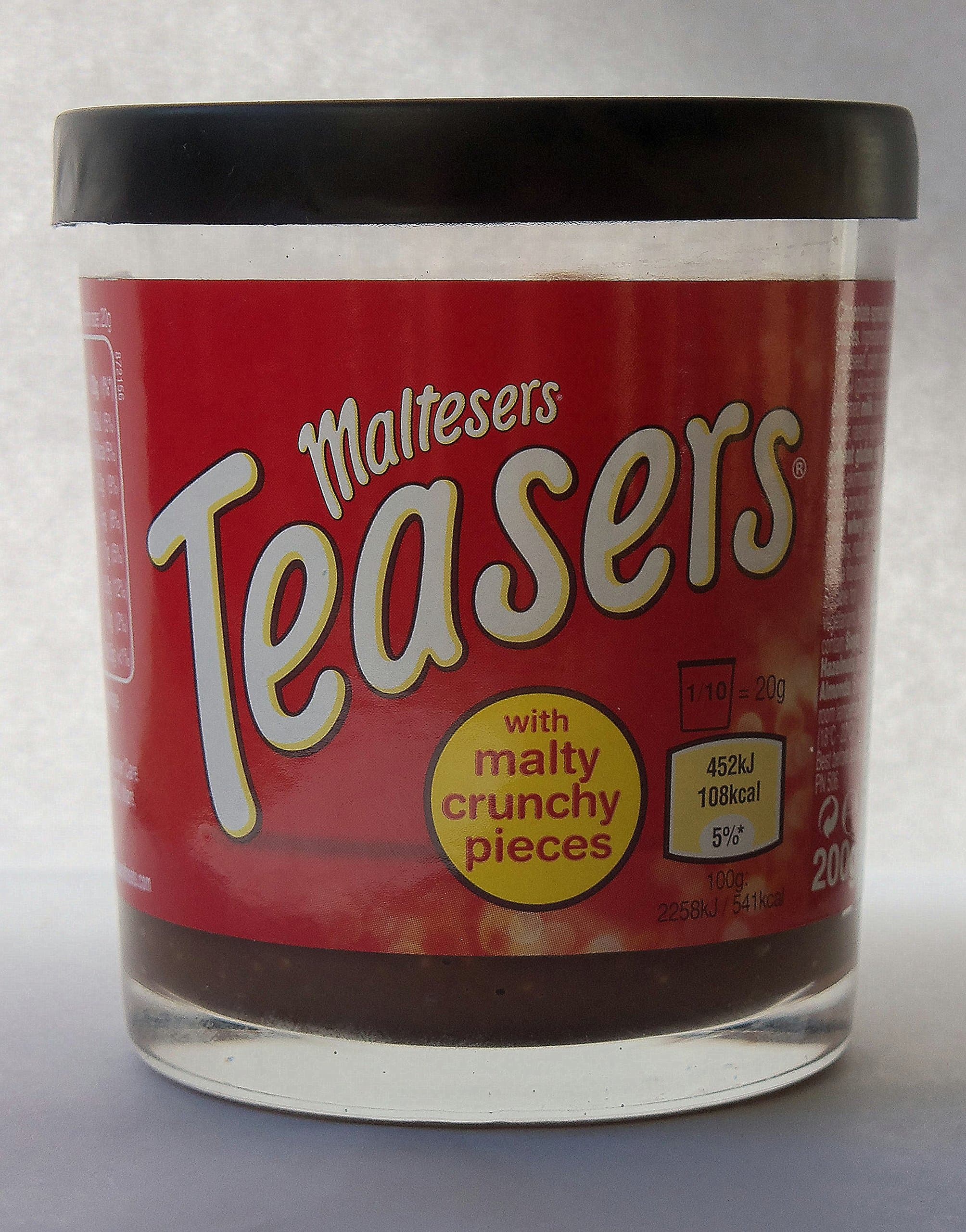 Maltesers Teasers Chocolate Spread 200g (Pack of 2)
