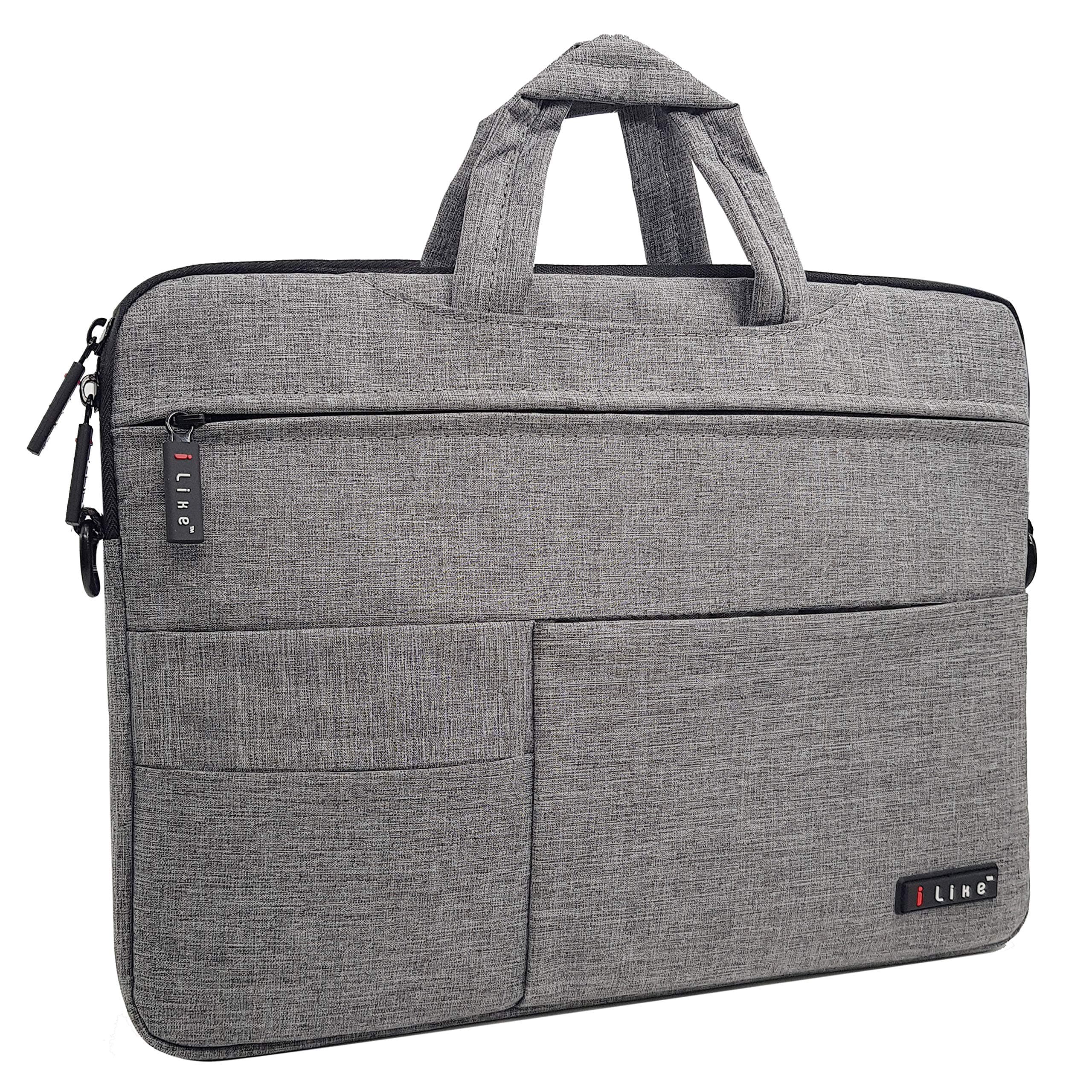 BROLAVIYA ICEBERG MAKERS iLike Okade Velvet Grey 14 to 15.6 Inch Laptop Sleeve Bag for 15Inch MacBook Pro/Pro Retina Protective Carrying Bag Case Cover